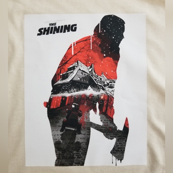 🆕 GILDAN G640 "SOFT STYLE" Custom Tee "THE SHINING" Movie Poster - Picture 6 of 7